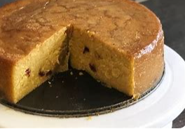 Jamaican Cornmeal Pudding