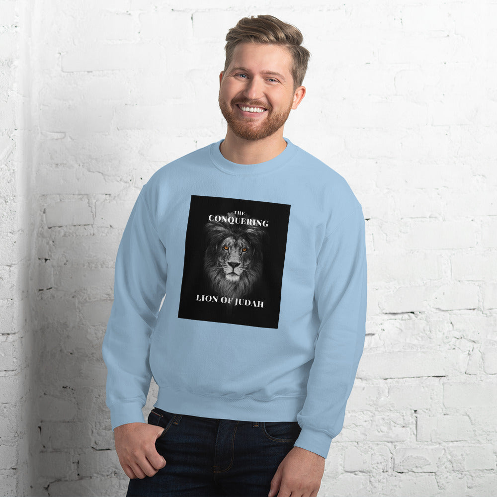 THE CONQUERING LION OF JUDAH Unisex Sweatshirt