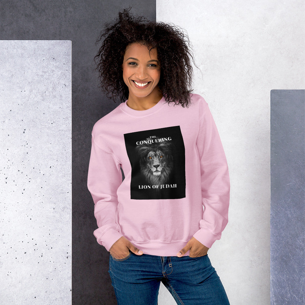 THE CONQUERING LION OF JUDAH Unisex Sweatshirt