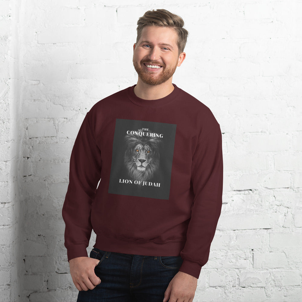 THE CONQUERING LION OF JUDAH Unisex Sweatshirt