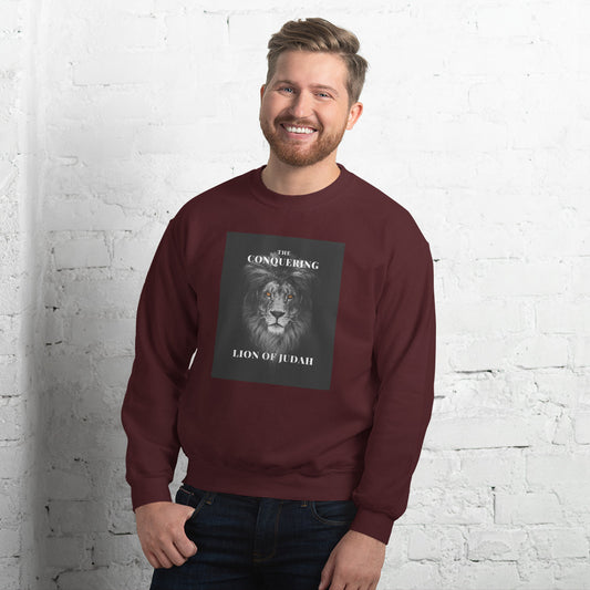 THE CONQUERING LION OF JUDAH Unisex Sweatshirt